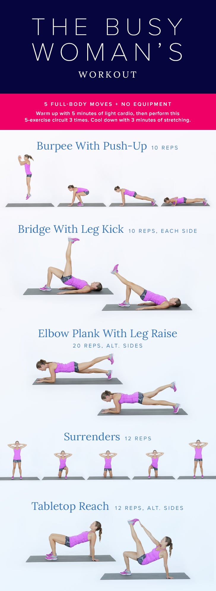 Busy Woman's Workout