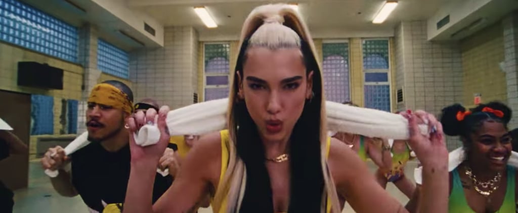 Dua Lipa Has Us Doing Hip Thrusters and Breath Work in Her New "Physical" Workout Video