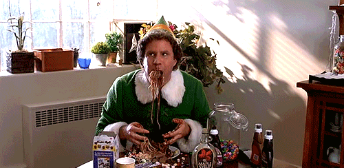 When your diet goes 100 percent out the window for the entire month of December.