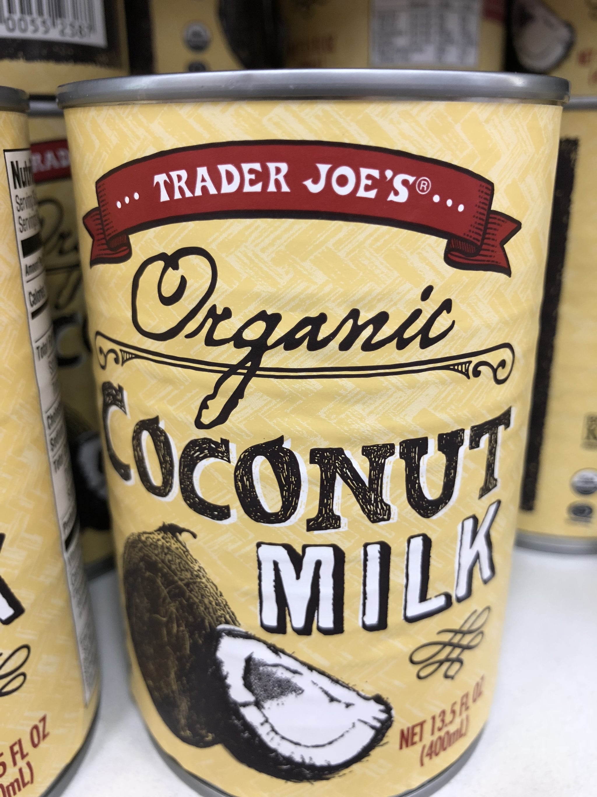 Organic Coconut Milk | I'm a Plant-Based CrossFitter, and These Are the 50+ Trader  Joe's Staples in My Pantry | POPSUGAR Fitness Photo 47