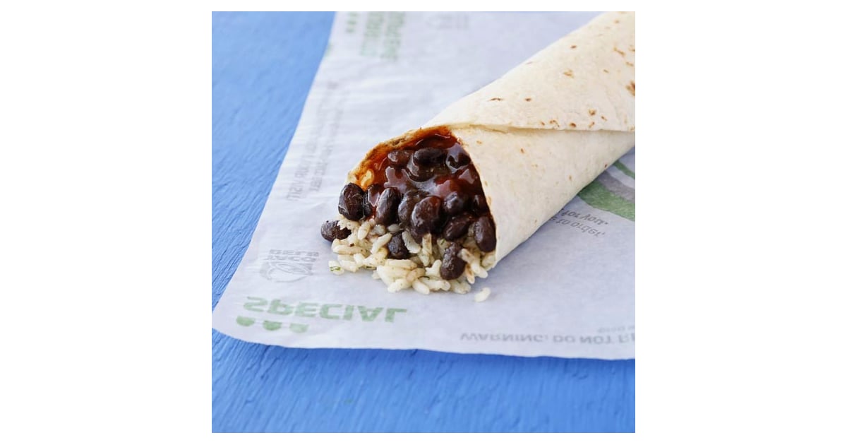 Black Bean Burrito How to Order Vegan at Taco Bell POPSUGAR Fitness Photo 4