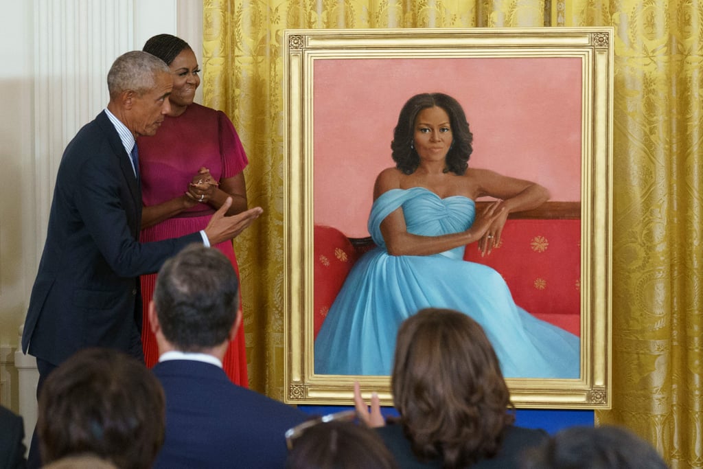 Barack and Michelle Obama's Official White House Portraits