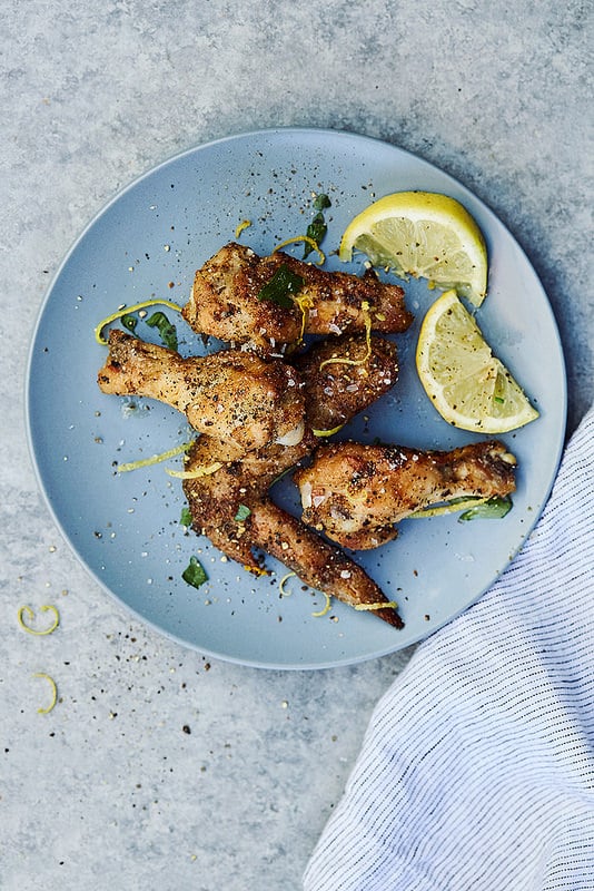 Crispy Grilled Chicken Wings