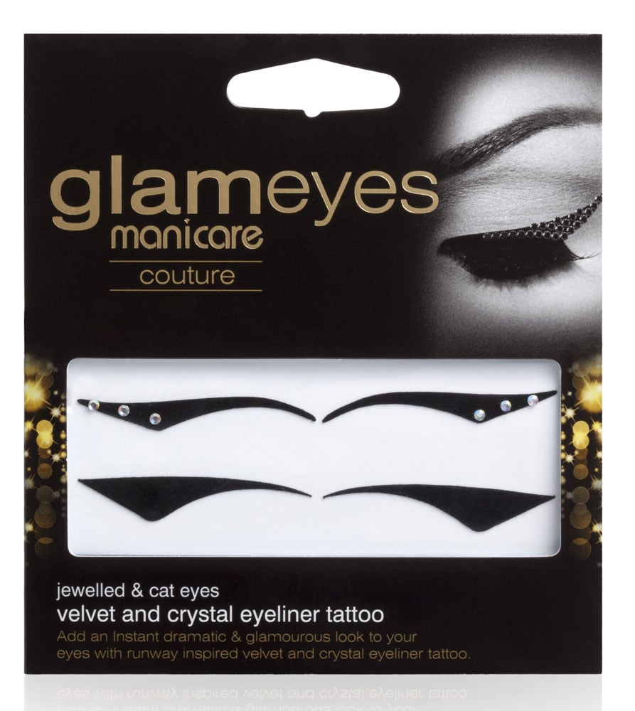 Glam By Manicure Couture Collection Stick On Eyeliner Tattoos