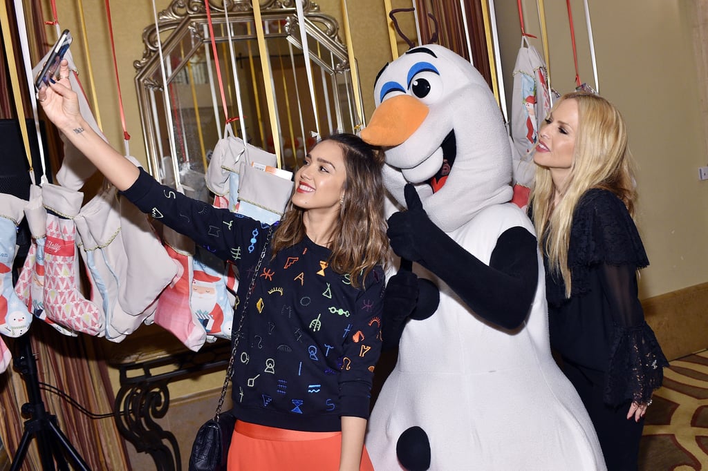 Celebrities at Baby2Baby Holiday Party 2015 Pictures