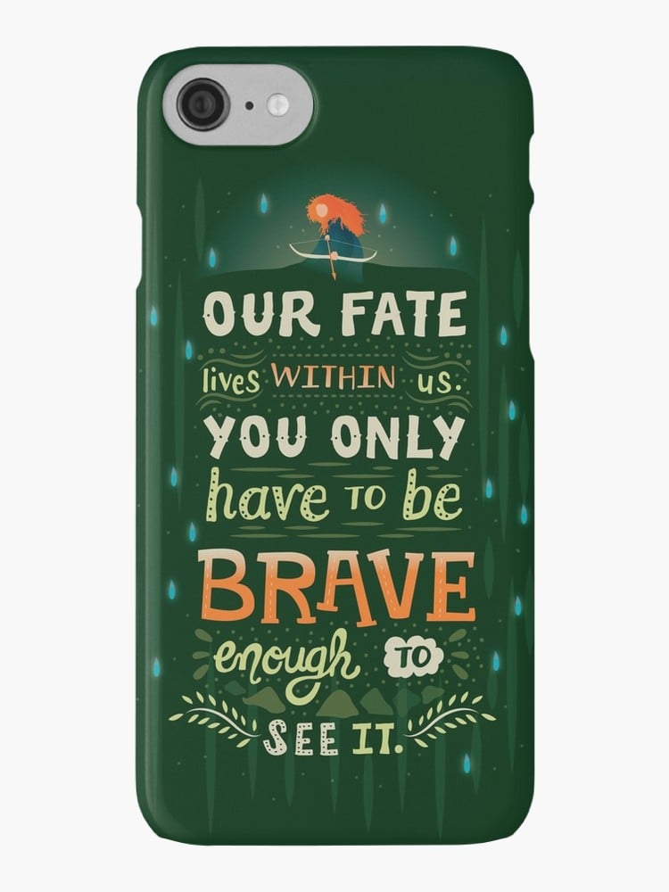 Brave Fate Quote case
