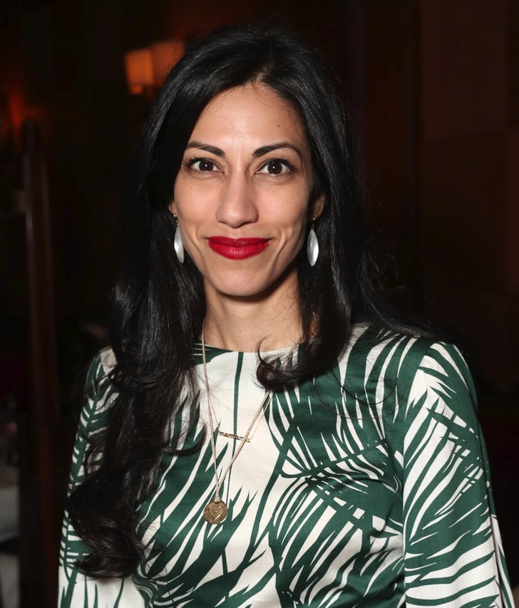 Huma Abedin's Zara Palm Tree Print Dress POPSUGAR Fashion
