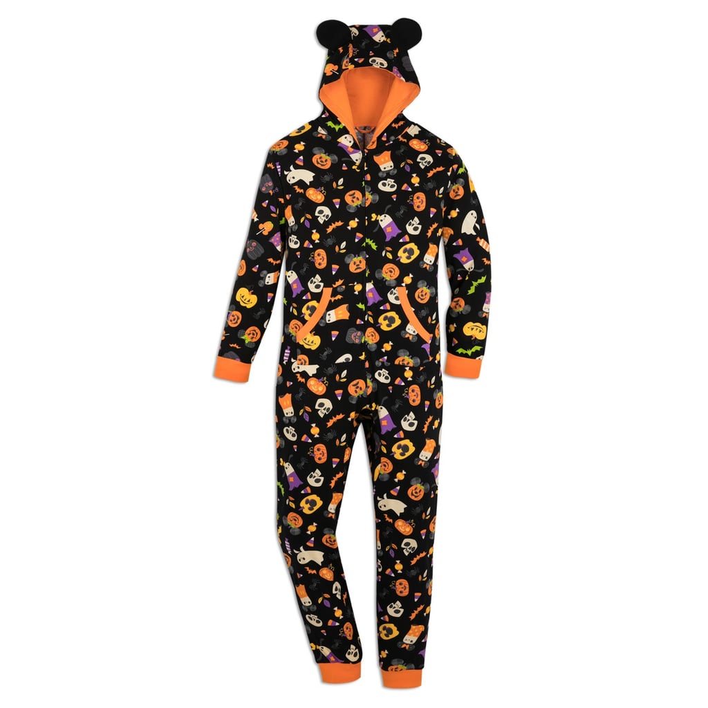 For Cozy Nights In: Mickey Mouse Pumpkin Halloween One-Piece Pajama
