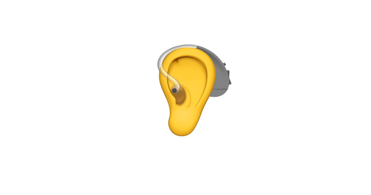 "Ear With Hearing Aid" Apple DisabilityThemed Emoji POPSUGAR News Photo 8