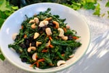 Kale Salad With Dried Cherries and Cashews