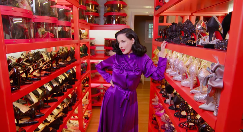 Take a Tour of Dita Von Teese's Retro Los Angeles Home | POPSUGAR Home