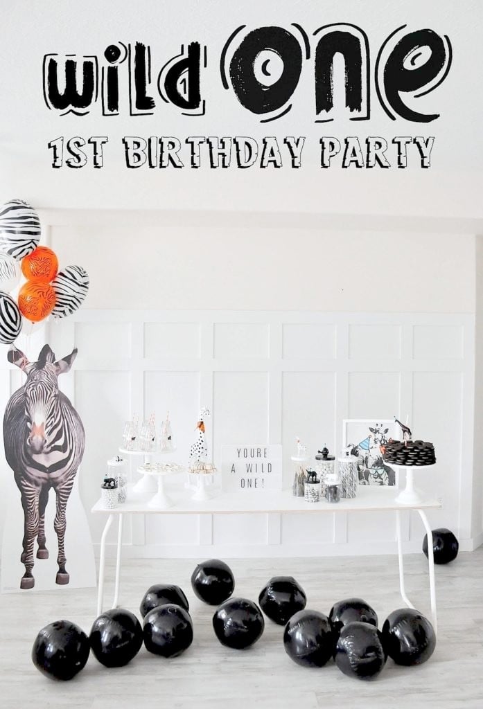 Wild One Jungle Birthday Party