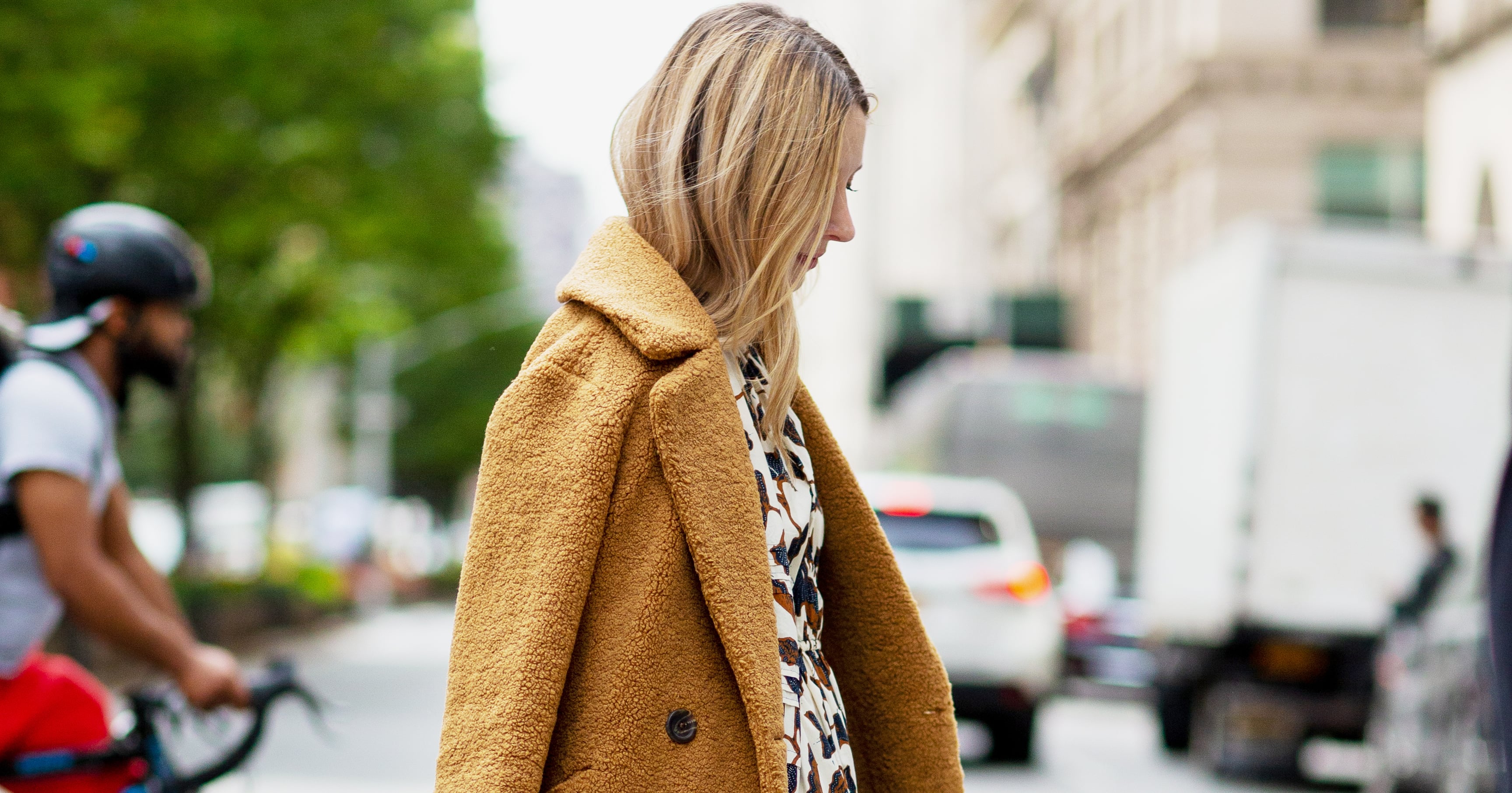 Teddy coat with discount scarf