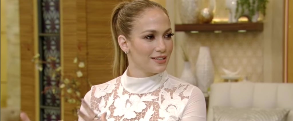 Jennifer Lopez's Talks About Marc Anthony on Live With Kelly