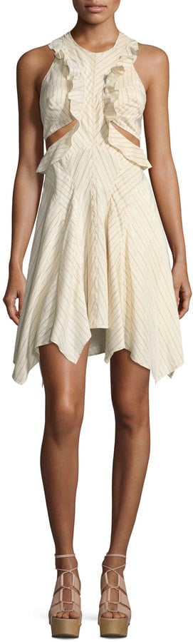 Isabel Marant Pinstripe Racer Dress