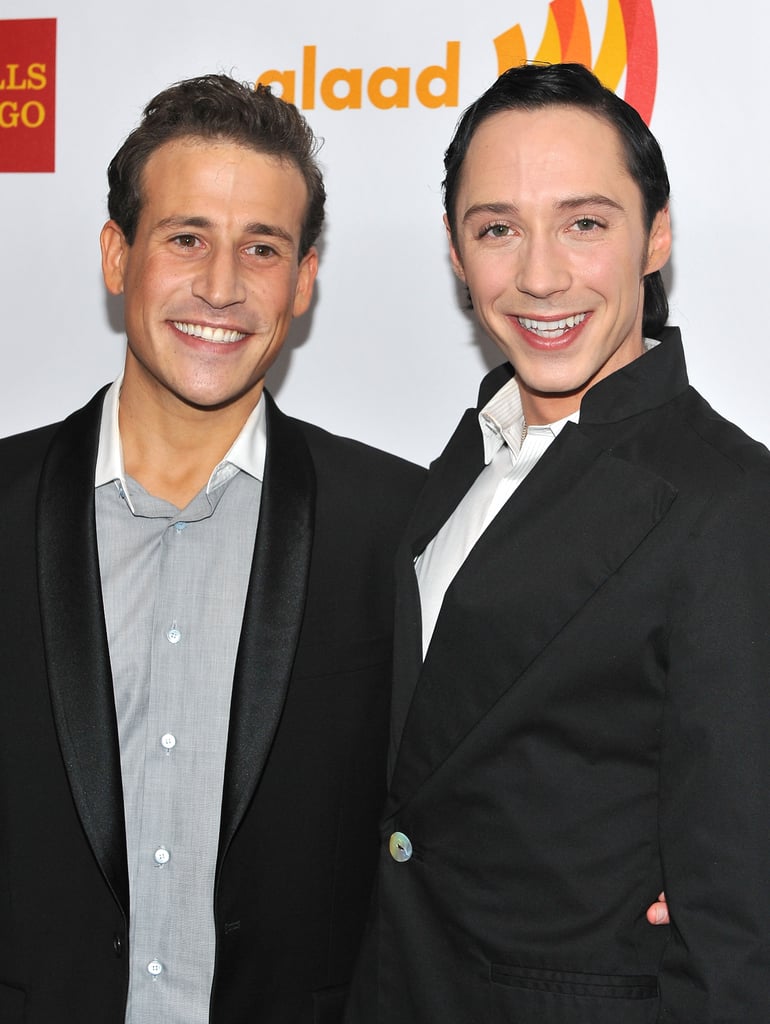 Johnny Weir and Victor Voronov