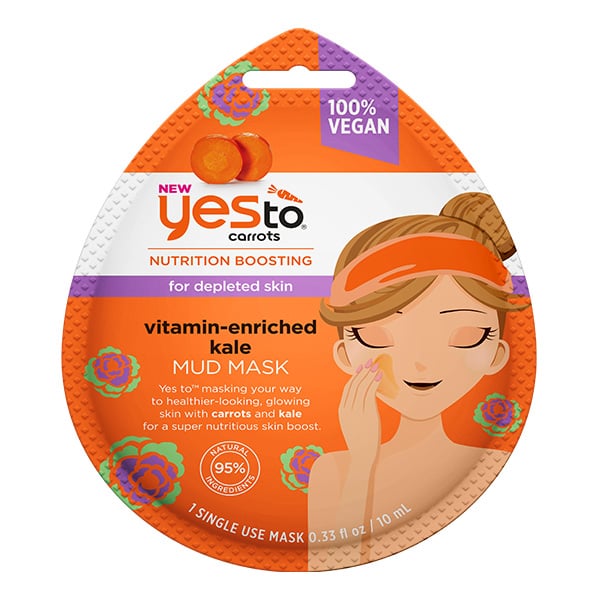 Yes To Carrots Single Use Vitamin-Enriched Mud Mask