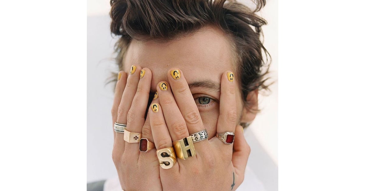 The Nail Art Harry Styles Attempted to DIY Harry Styles