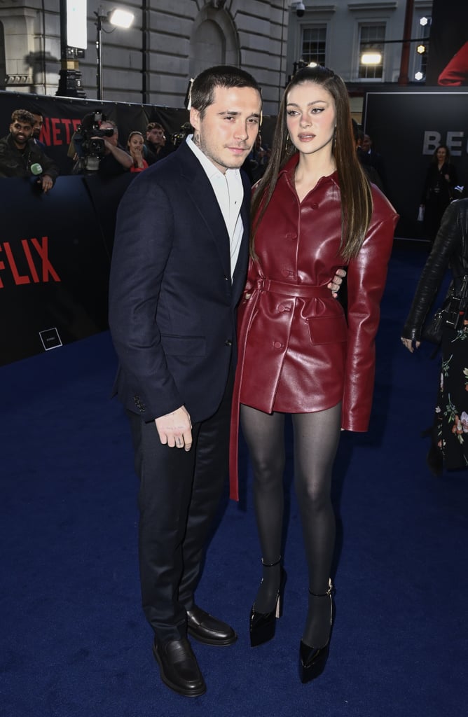 Nicola Peltz Beckham's Pants-Less Belted Jacket