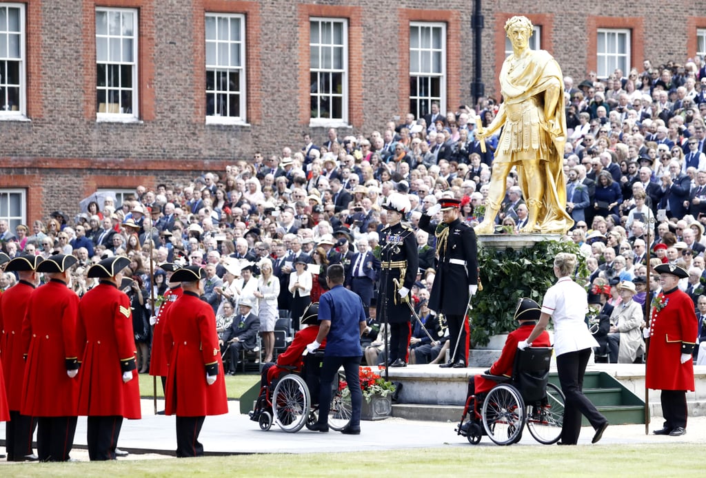 Prince Harry at the Founder's Day Parade June 2019