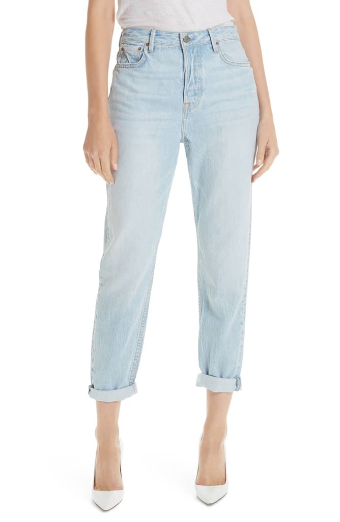 Grlfrnd Devon Cuff Boyfriend Jeans
