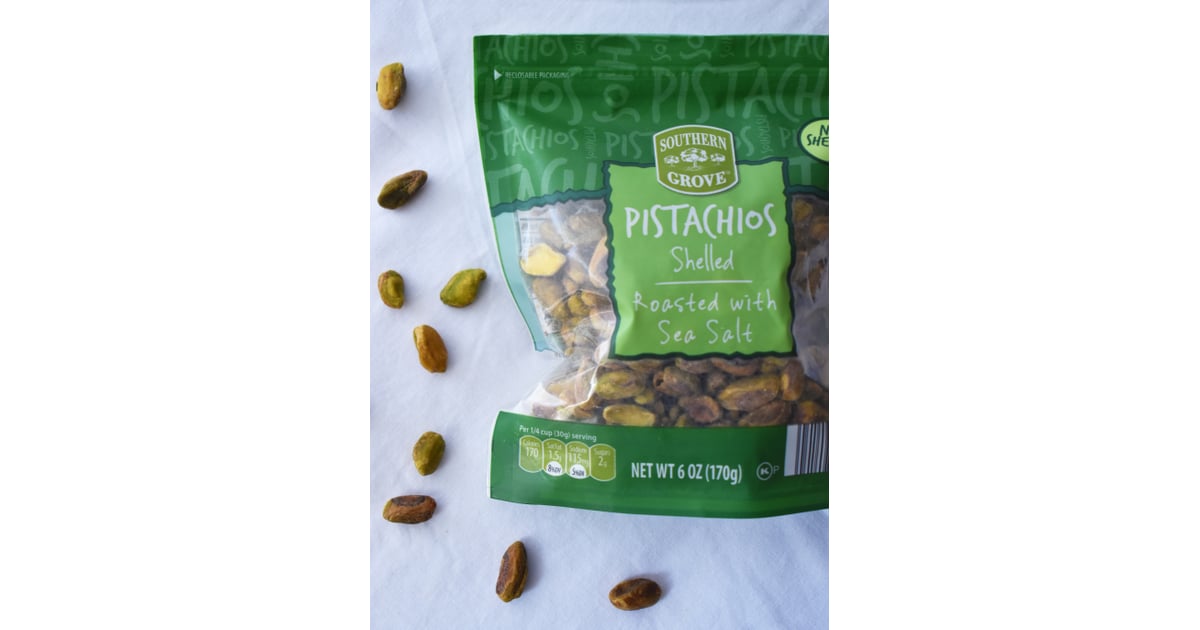 Pistachios, Shelled and Roasted With Sea Salt (5) Best Aldi Foods