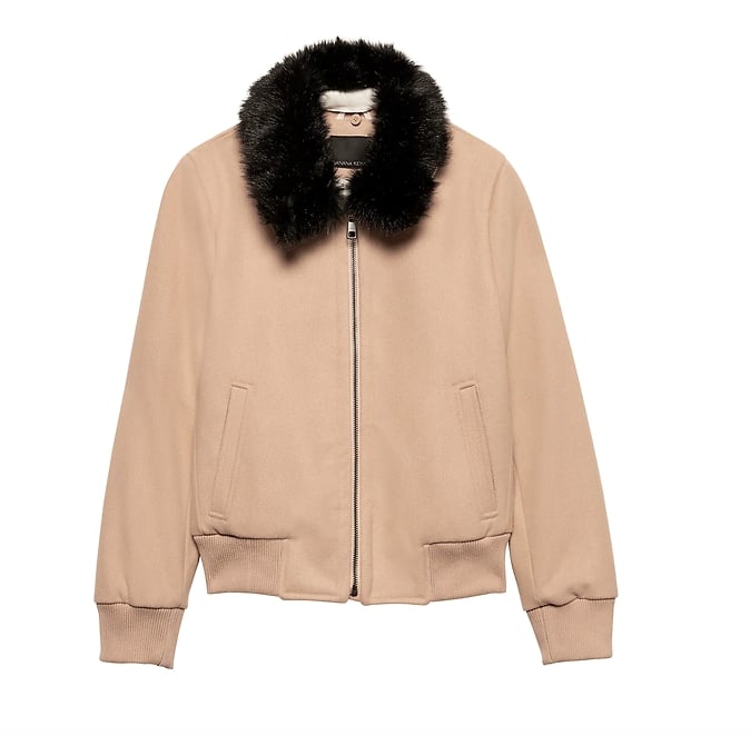 Italian Melton Bomber Jacket