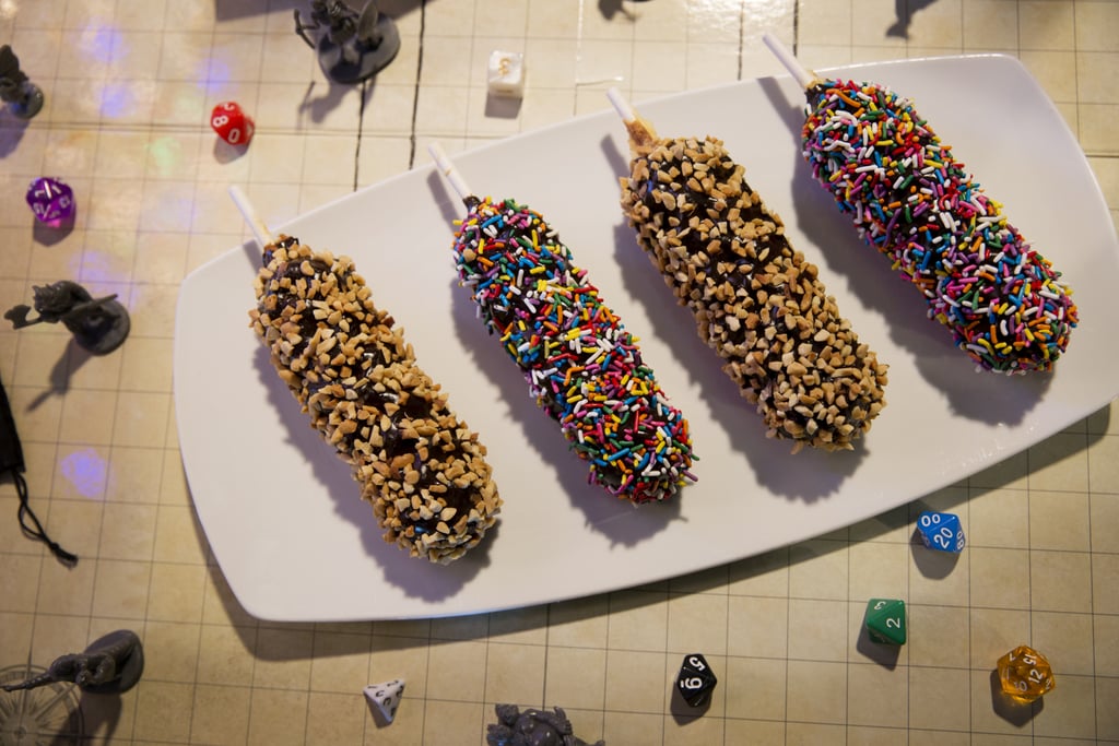 Fudge Dipped Waffles on a Stick Halloween Horror Nights Stranger