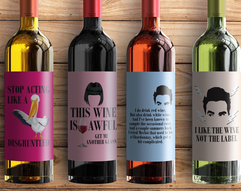 Schitt's Creek Wine Labels | Schitt's Creek Kitchen Tools and