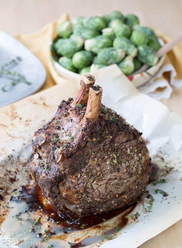 Standing Rib Roast | Low-Carb Holiday Recipes | POPSUGAR Fitness Photo 7