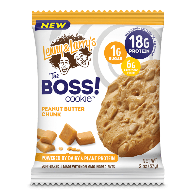 Also Try: Lenny & Larry's The BOSS! Peanut Butter Chunk Cookie