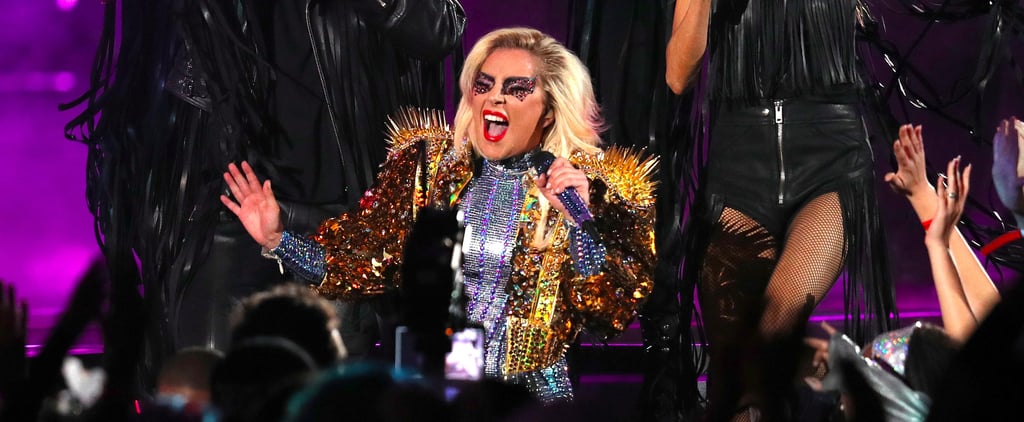 Lady Gaga Hair and Makeup Super Bowl 2017