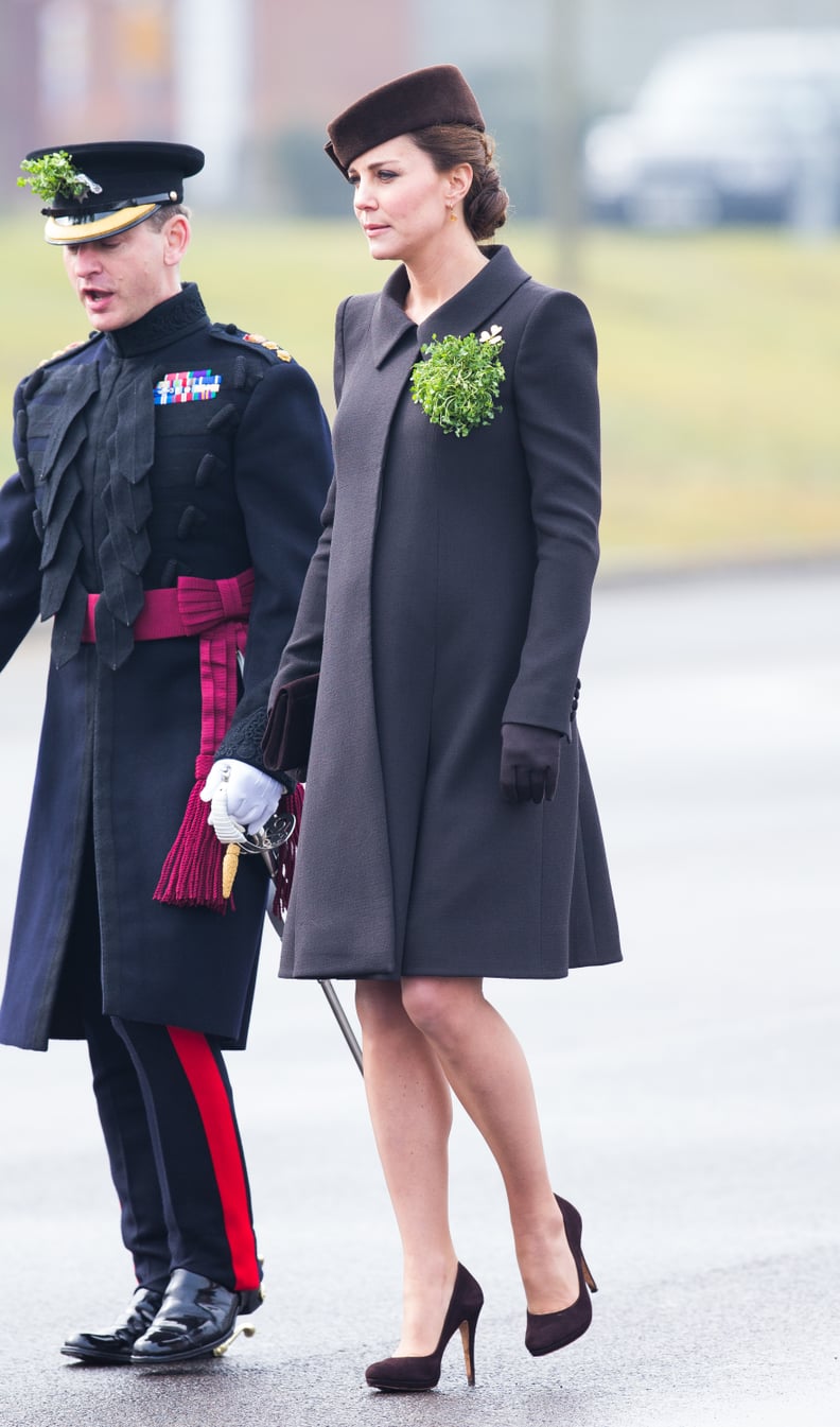 Kate Middleton at a St. Patrick's Day Parade in 2015