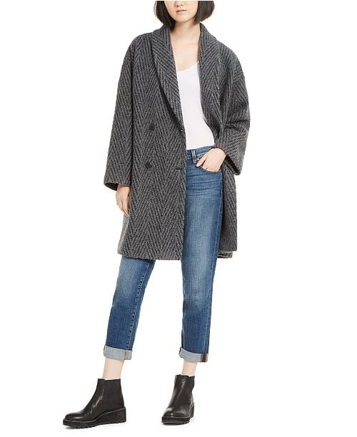 Eileen Fisher Double-Breasted Coat