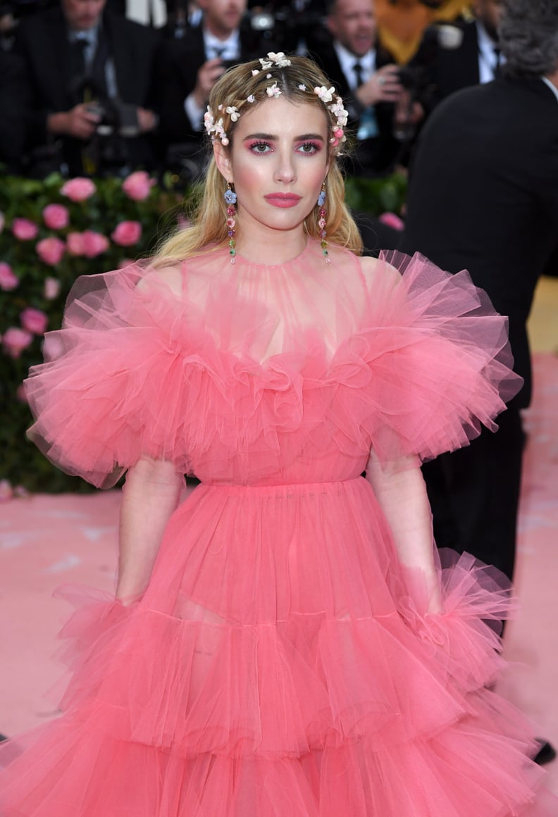 Emma Roberts Taking Influence From Chanel at the Met Gala