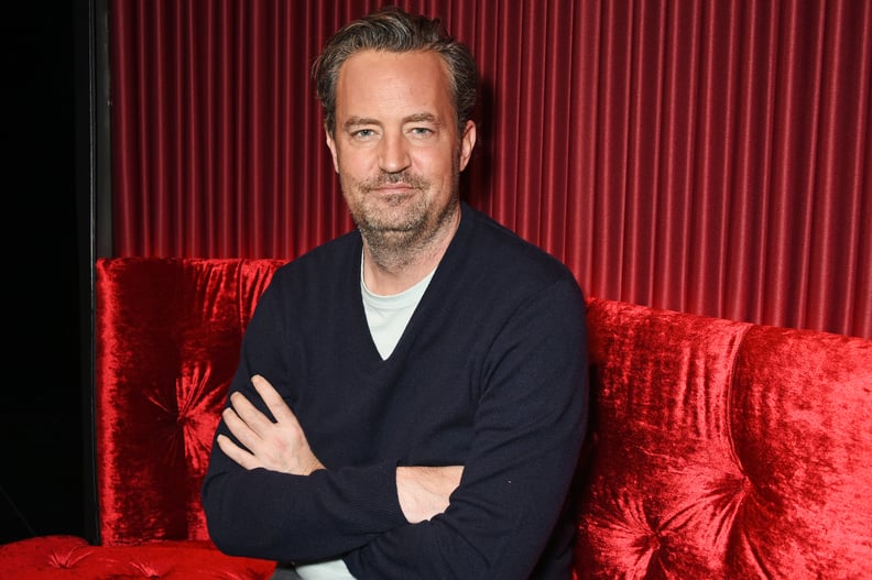 LONDON, ENGLAND - FEBRUARY 08:  Matthew Perry poses at a photocall for 