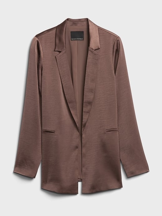 Banana Republic Satin Soft Blazer