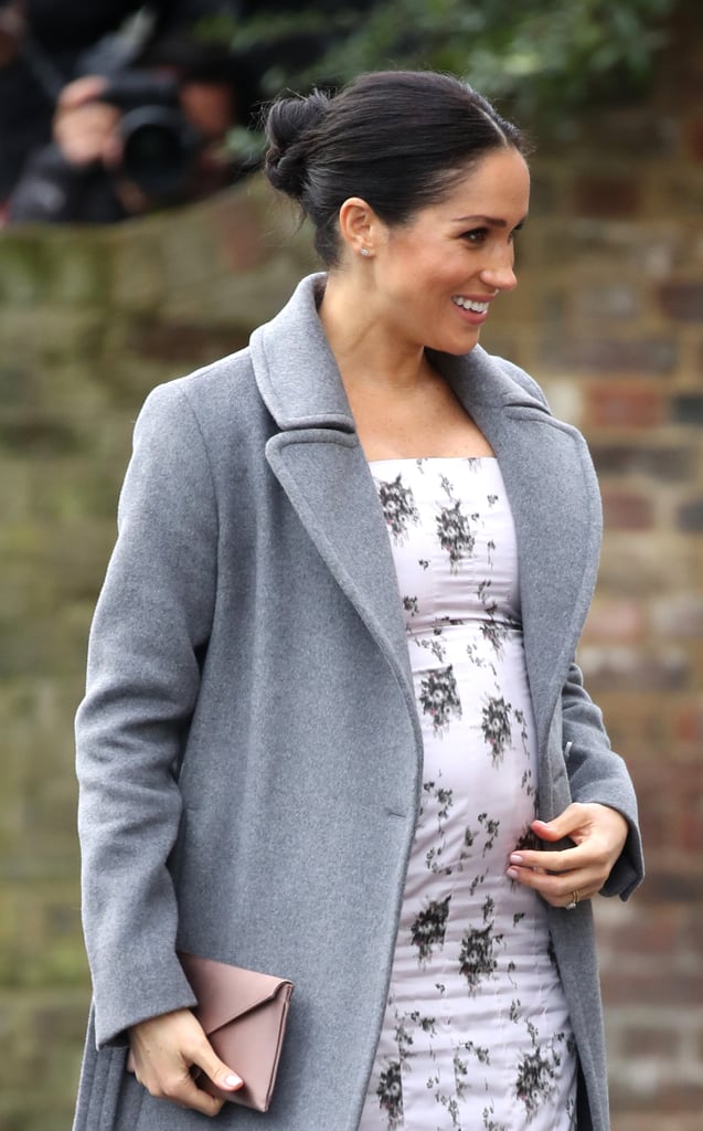 Meghan Markle's Gray Coat 2018