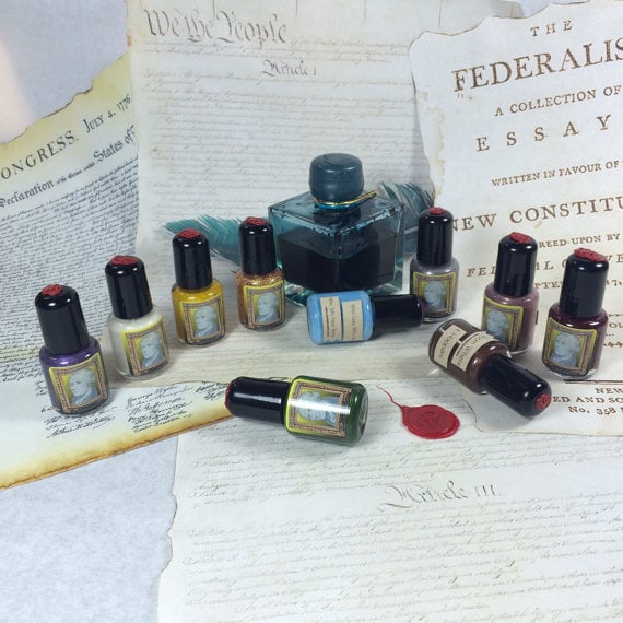 The Ten Duel Commandments Tell Your Story Nail Polish Collection