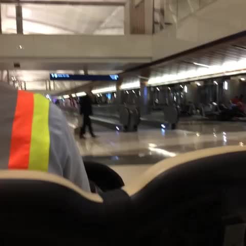 He Gets VIP Treatment at the Airport
