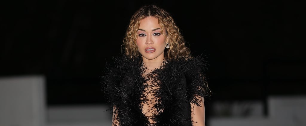 Rita Ora's Sheer Dress at Pre-Grammys Party