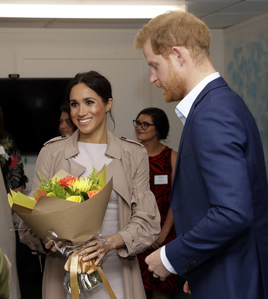 Meghan Markle's Burberry Trench Coat in New Zealand 2018