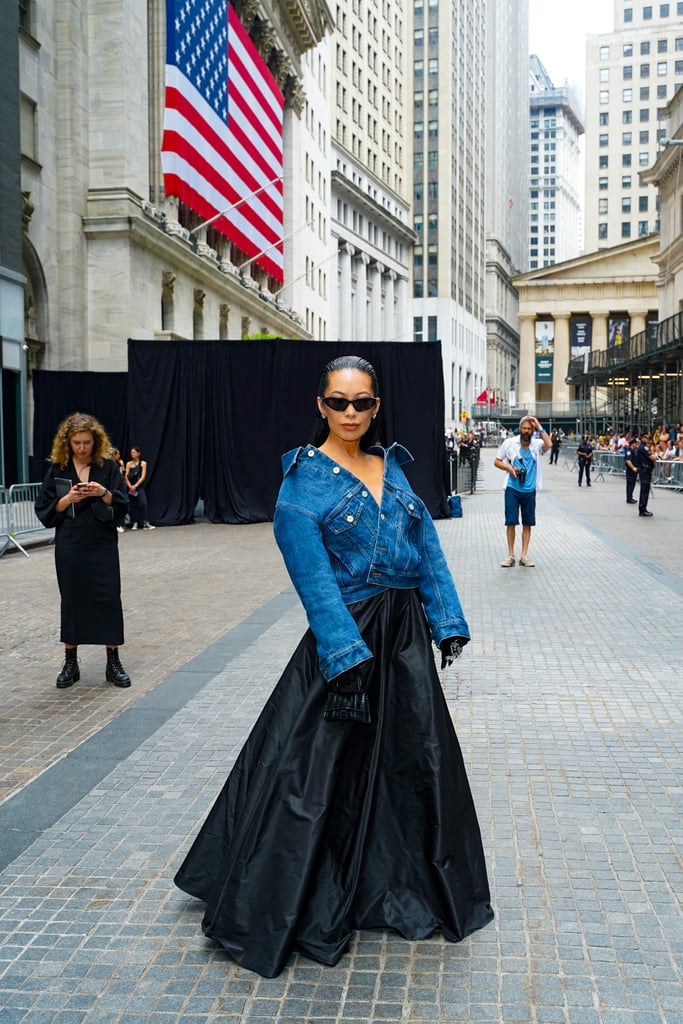 Christine Chiu Outside the Balenciaga Resort 2023 Show