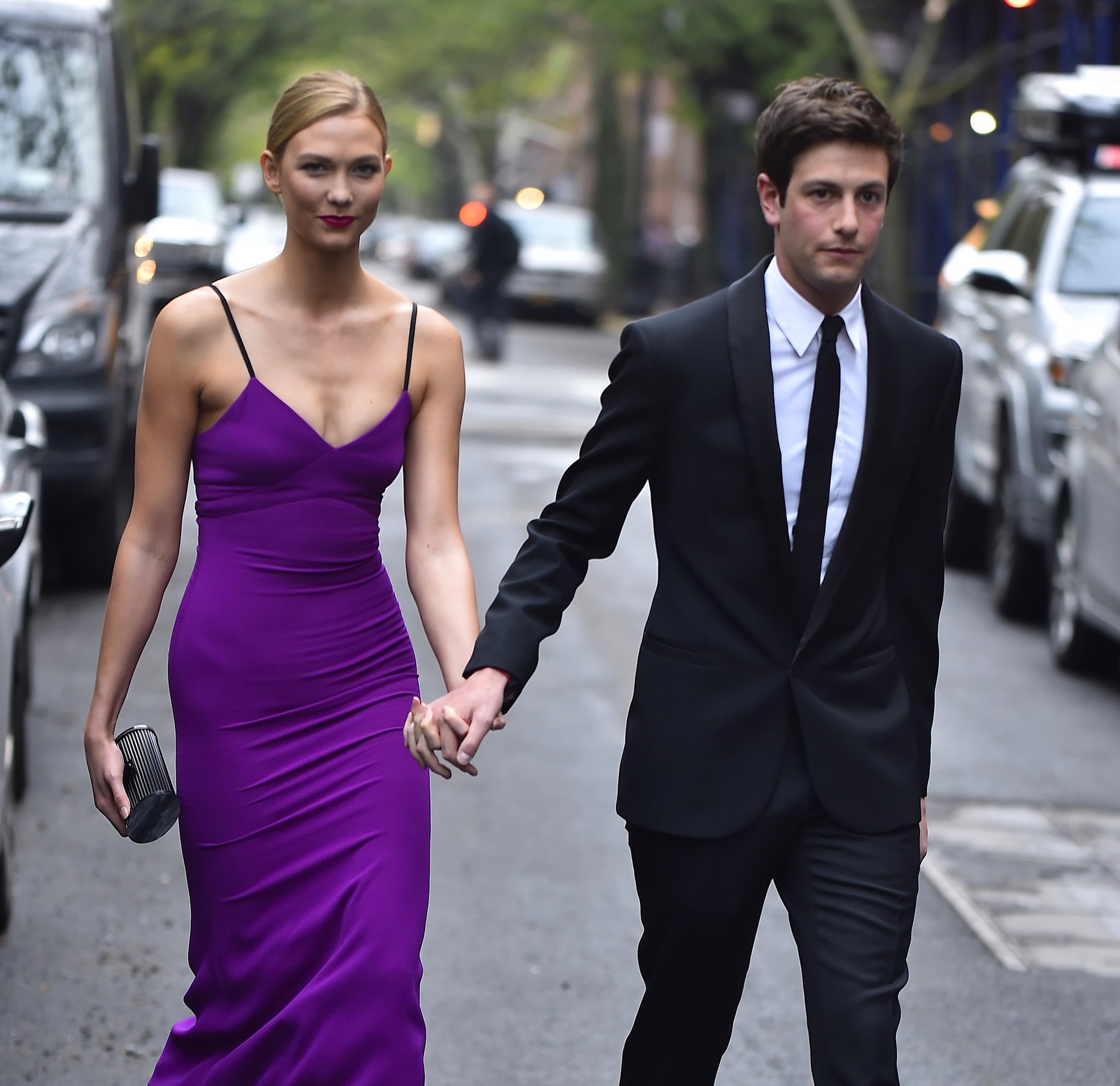 NEW YORK, NY - APRIL 26:  Karlie Kloss, Joshua Kushner are seen in the West Village  on April 26, 2016 in New York City.  (Photo by Alo Ceballos/GC Images)