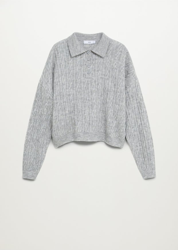 Mango Polo Style Sweater