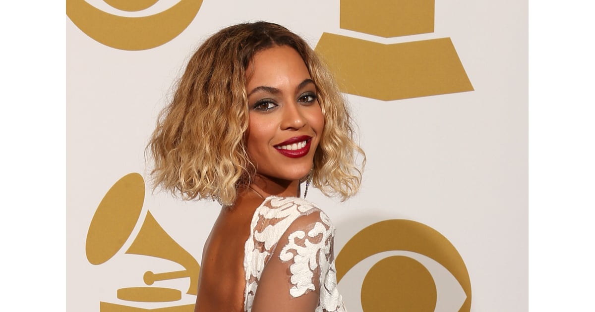 Beyonce S Wavy Bob Haircut In 2014 Best Celebrity Wavy And Curly