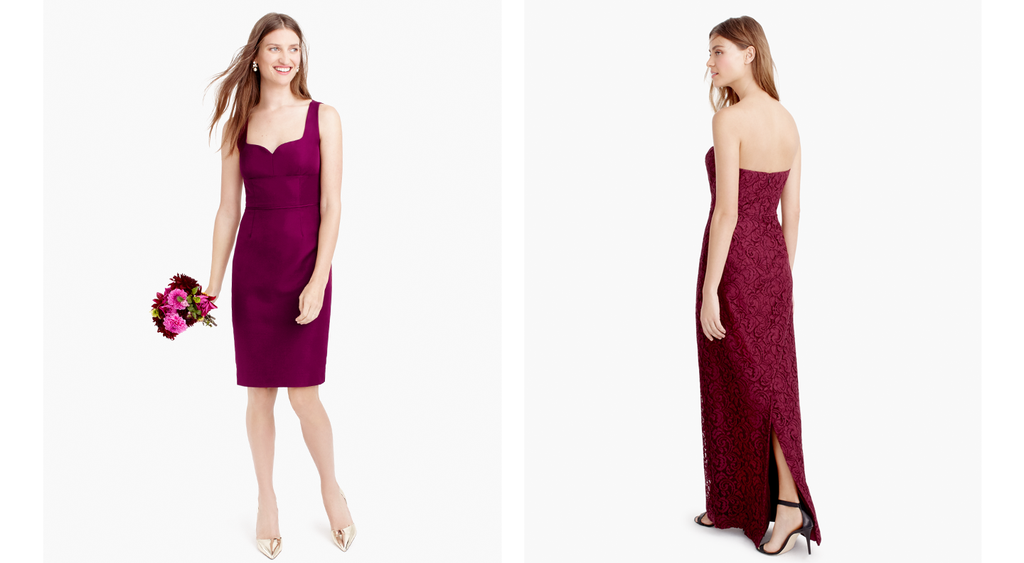 Mae Dress ($200) and Natasha Long Dress ($298)