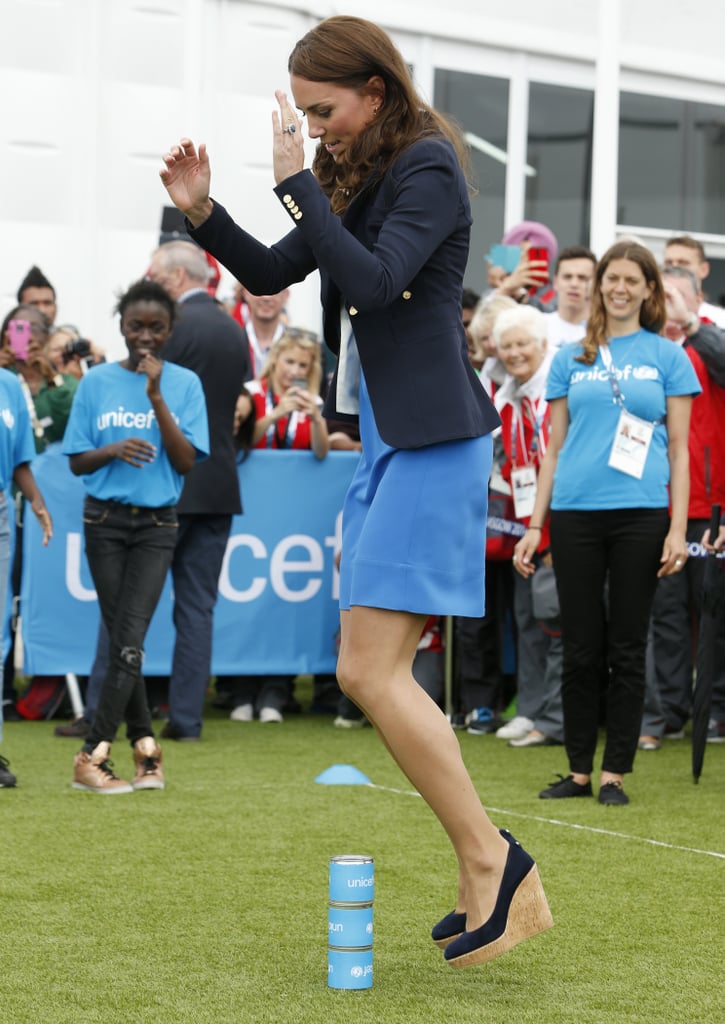 The Duke and Duchess of Cambridge at Commonwealth Games 2014