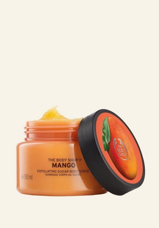The Body Shop Mango Body Scrub Exfoliator