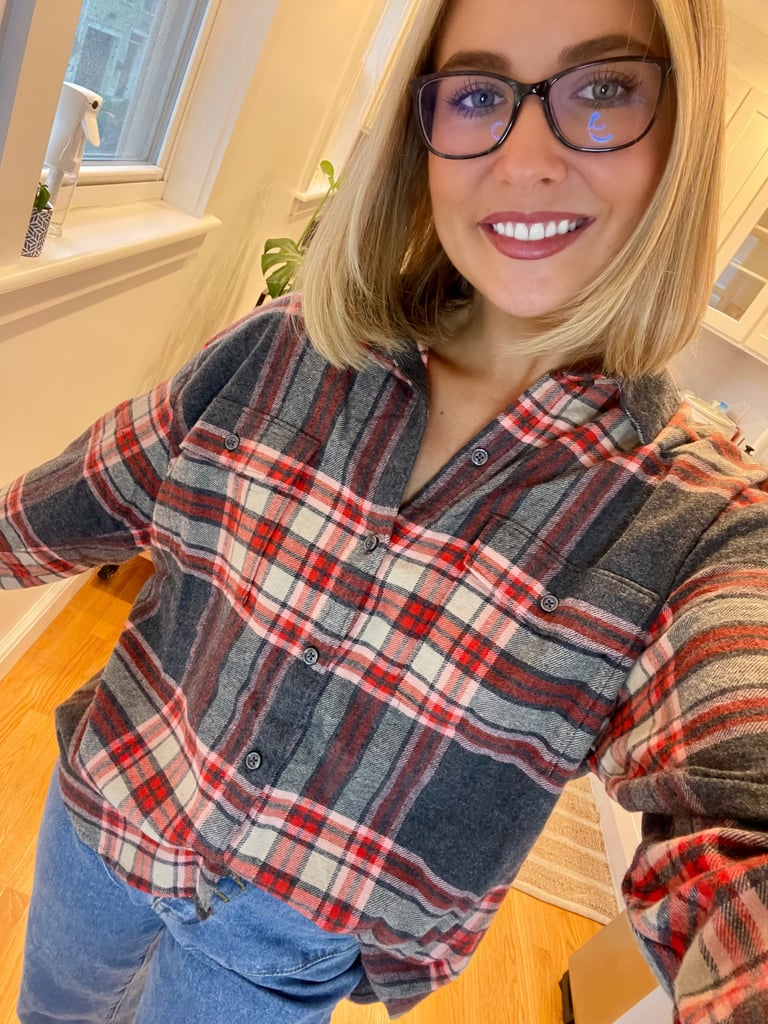 Old Navy Oversized Plaid Flannel | Editor Review